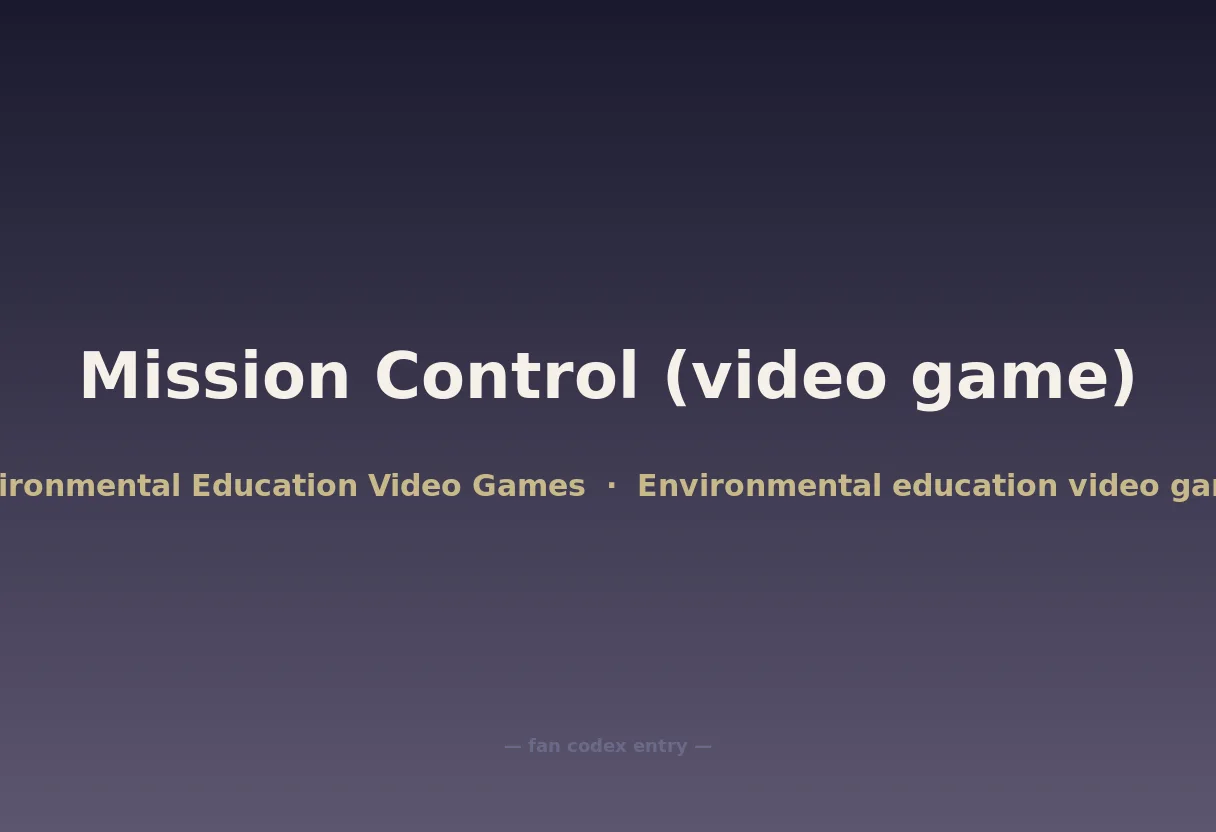Mission Control (video game)